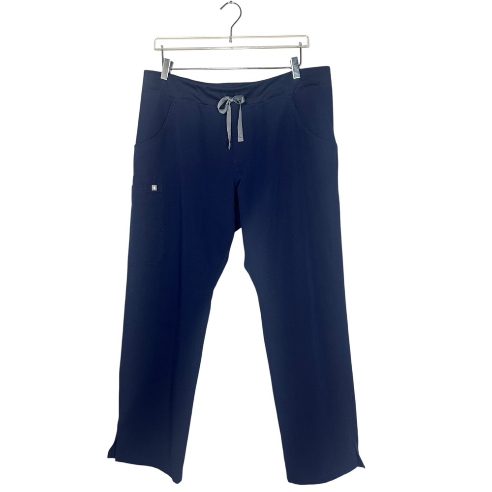 FIGS Kade Cargo Scrub Pants Navy Blue Womens XL T21004 Technical Collection